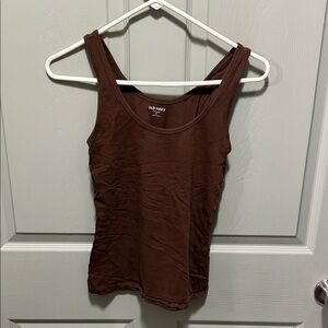Old Navy Chocolate Brown Tank Top